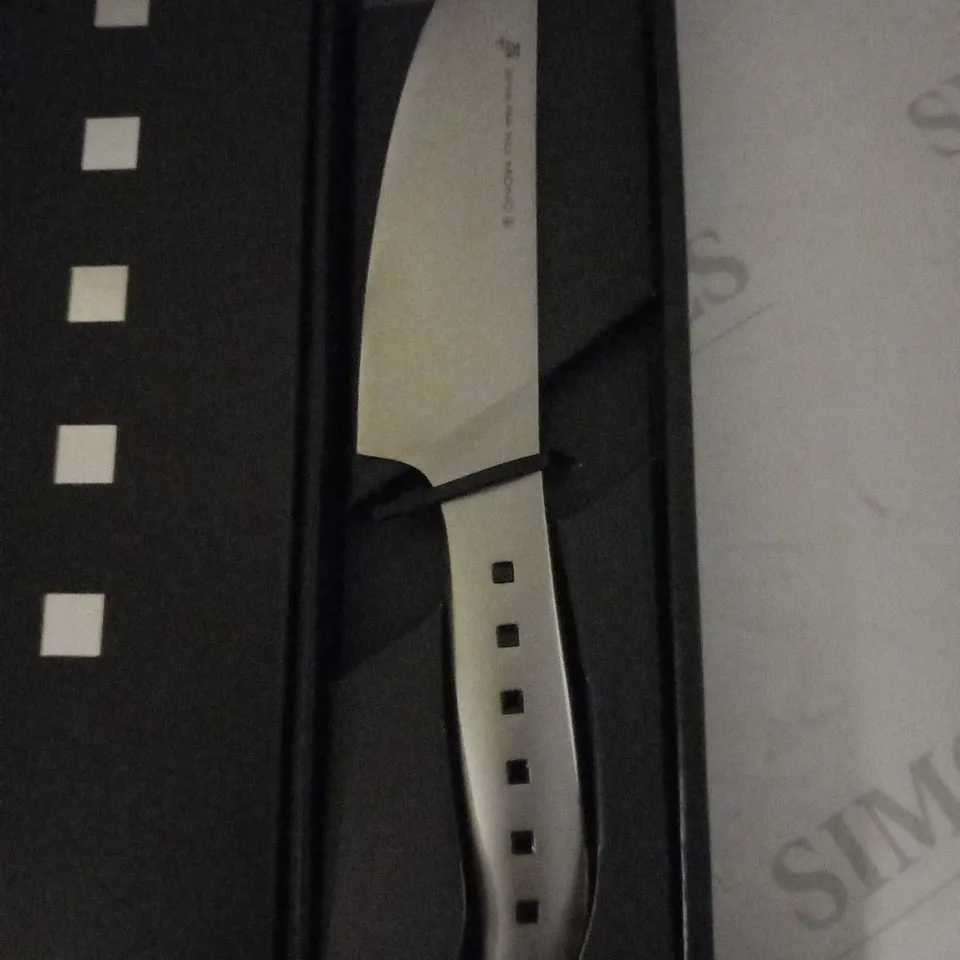 BRAND NEW BOXED SHA RA KU MONO MOLYBDENUM VANADIUM STEEL FJ-03 13CM DEBA KNIFE