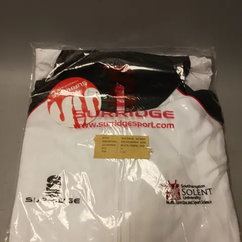 5 X SURRIDGE MENS SOLENT TRACKSUIT JACKET - XL
