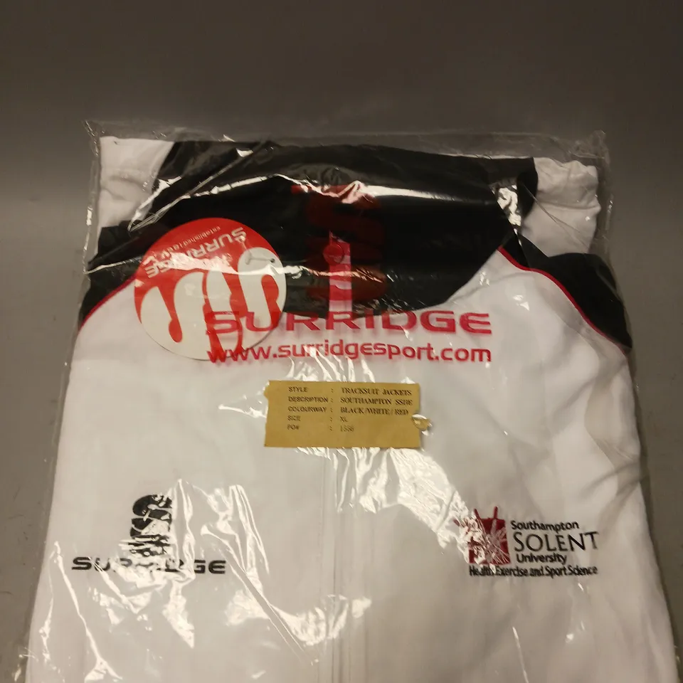 5 X SURRIDGE MENS SOLENT TRACKSUIT JACKET - XL	