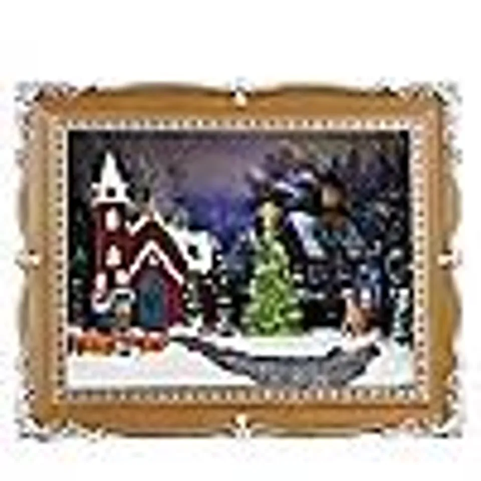 FESTIVE SANTA EXPRESS MOVING CHRISTMAS SCENE