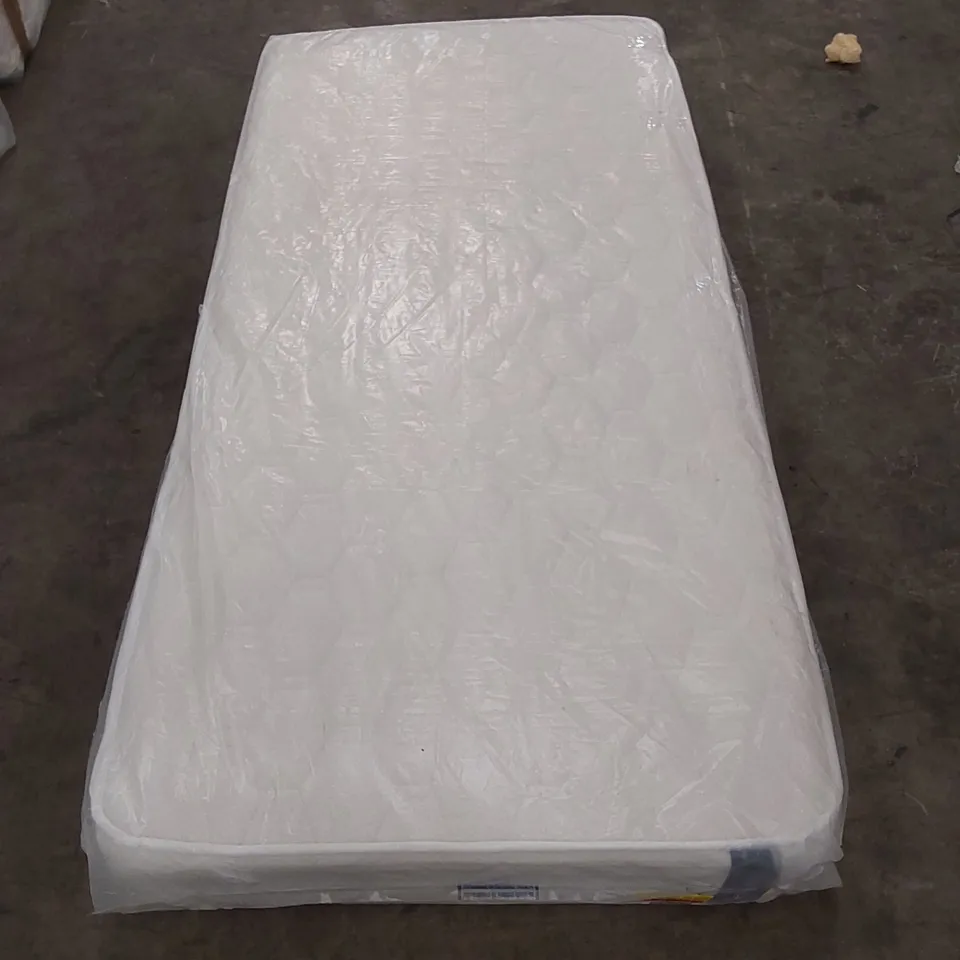 QUALITY BAGGED SERENITY HYBRID POCKET SPRUNG AND MEMORY FOAM SINGLE 3' MATTRESS