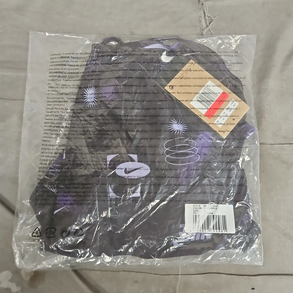 BAGGED NIKE WOMENS HYDRASTRONG SWIMSUIT IN PURPLE - SIZE 28