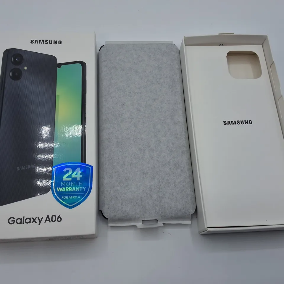 BOXED SAMSUNG GALAXY A06 4GB/64GB IN BLACK - SM-A065F