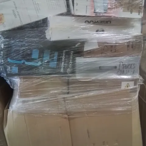 PALLET CONTAINING VARIOUS ELECTRICAL ITEMS AND HOUSEHOLD PRODUCTS TO INCLUDE:2000W CONVECTOR HEATER,KARAOKE MACHINE,1500W MULTI COOKER 