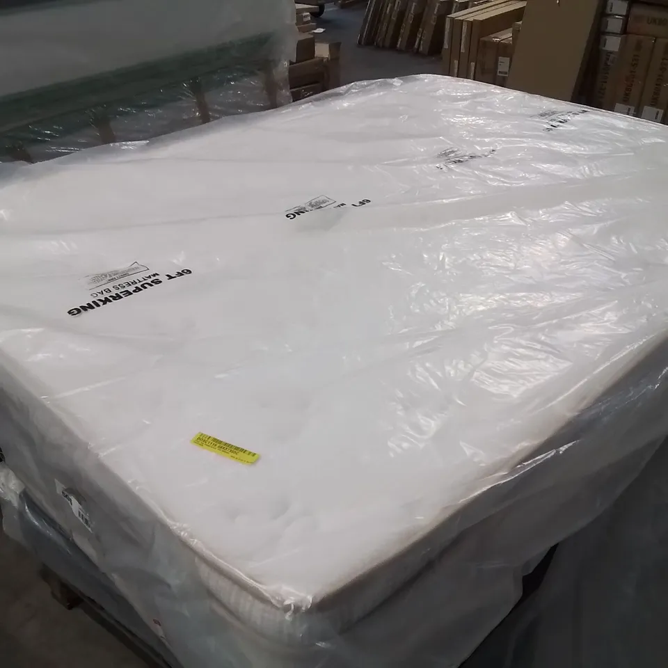 QUALITY BAGGED PILLOW TOP POCKET SPRUNG 1000 DOUBLE MATTRESS