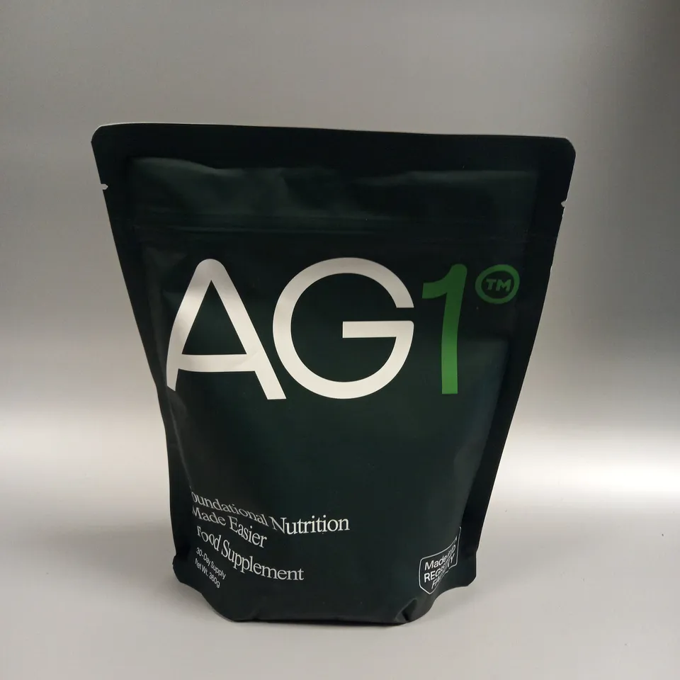 SEALED AG1 FOUNDATIONAL NUTRITION FOOD SUPPLEMENT - 360G 