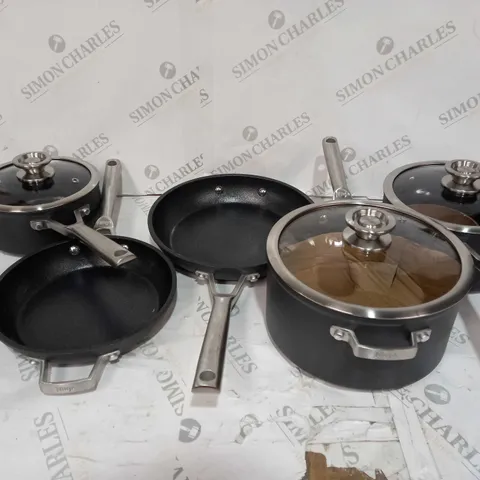 BOXED NINJA STACKABLE 5 PC COOKWARE SET C5500UK