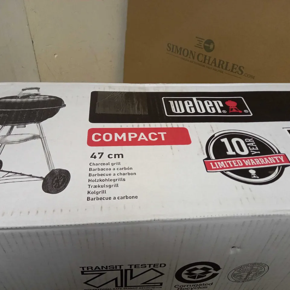 WEBER COMPACT 47CM CHARCOAL GRILL