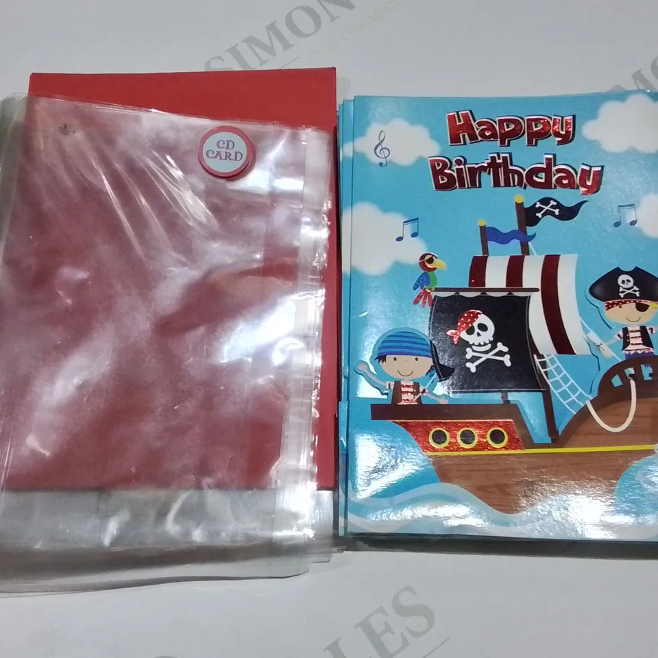 PALLET CONTAINING APPROXIMATELY 60 BOXES OF BRAND NEW PIRATE THEMED HAPPY BIRTHDAY CARDS - 48 PER BOX 
