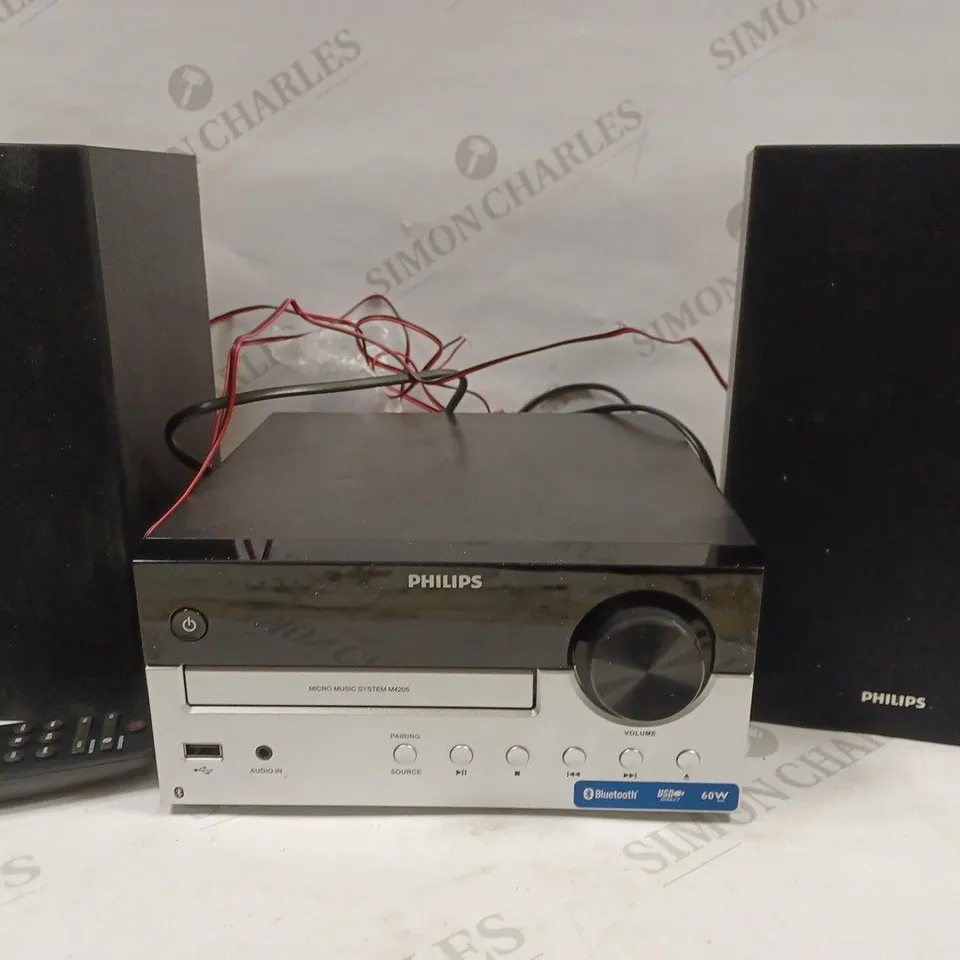 PHILIPS TAM4205 BLUETOOTH MICRO MUSIC SYSTEM