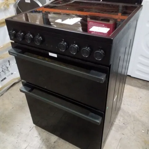 HISENSE FREESTANDING ELECTRIC COOKER WITH CERAMIC HOB – BLACK