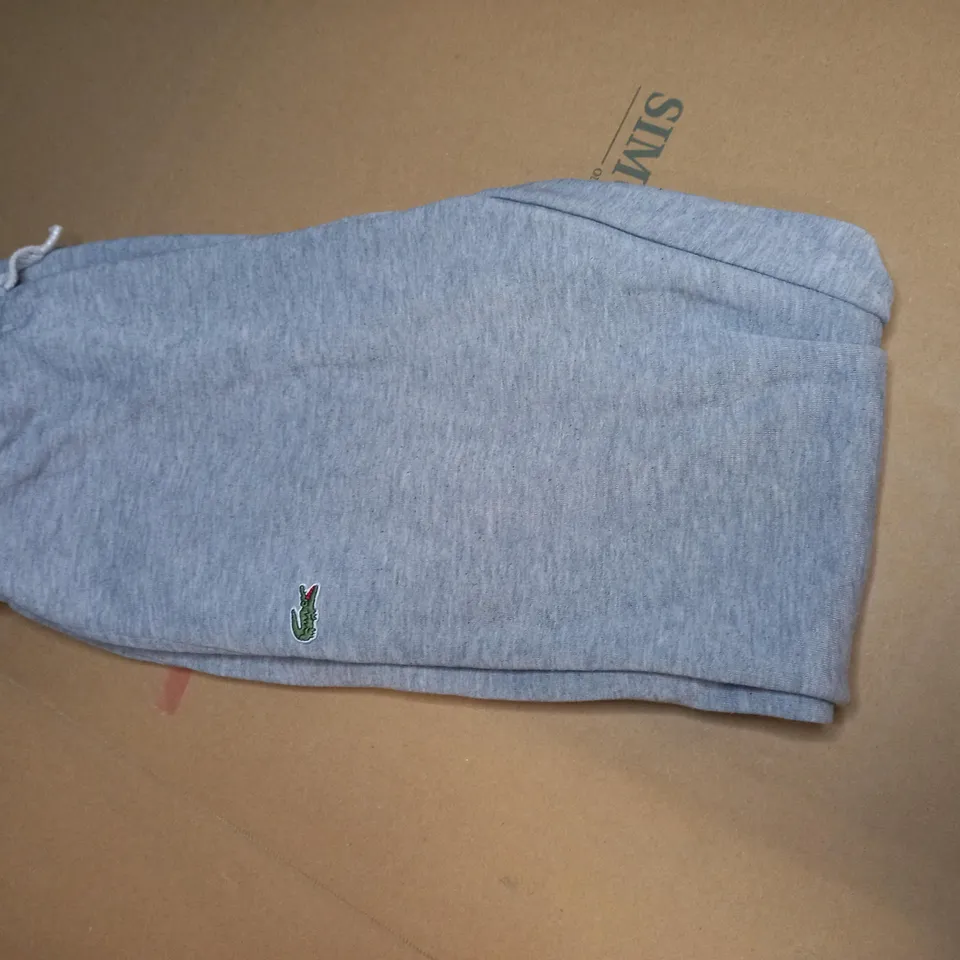 LACOSTE SPORT GREY TRACK BOTTOMS SIZE 4 