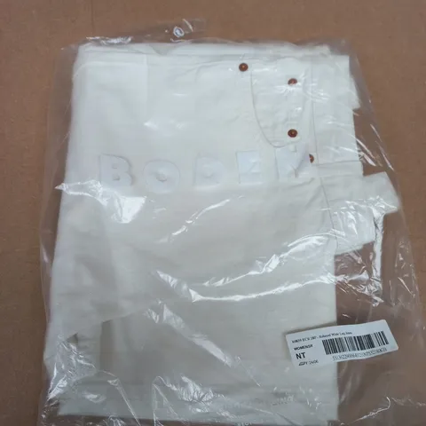 WOMEN'S RELAXED WIDE-LEG JEANS β UK 10 (28P) WHITE