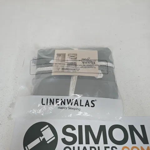 LINENWALAS DUVET SET OLIVE GREEN SINGLE