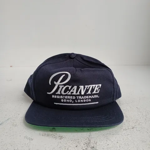 PICANTE RECORD CREW CAP NAVY OS (ONE SIZE)