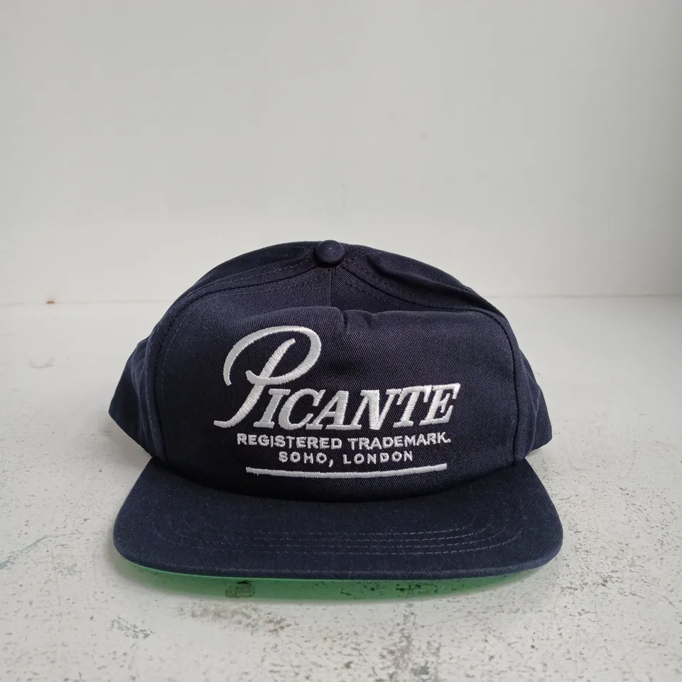 PICANTE RECORD CREW CAP NAVY OS (ONE SIZE)