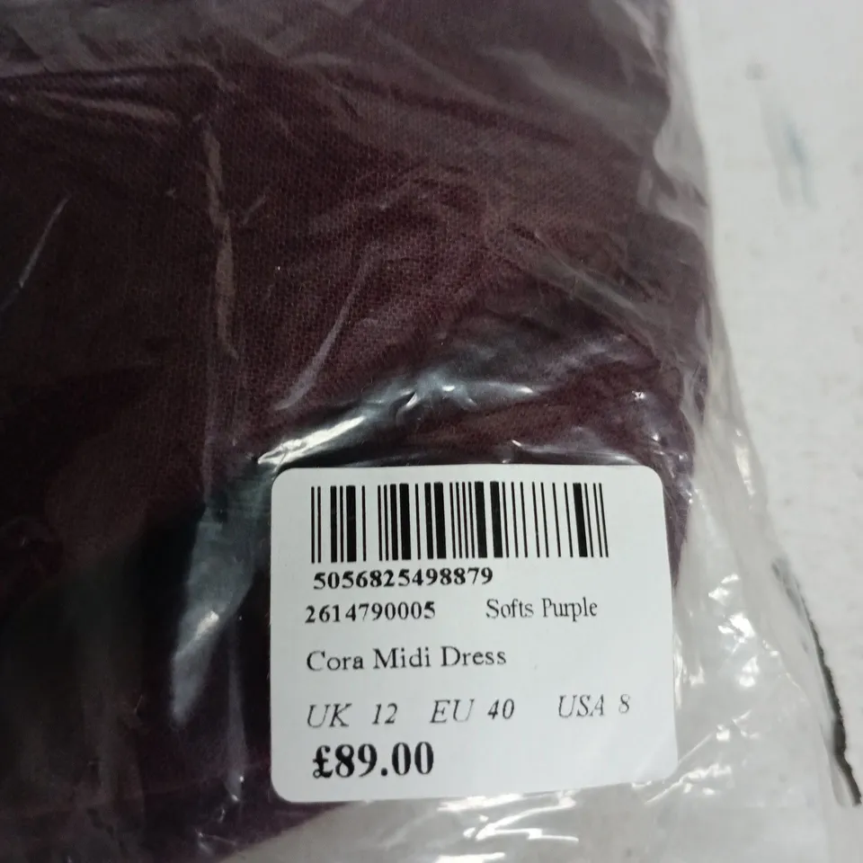 NOBYS CHILD CORA MIDI DRESS – PURPLE, UK 12 (EU 40, USA 8)