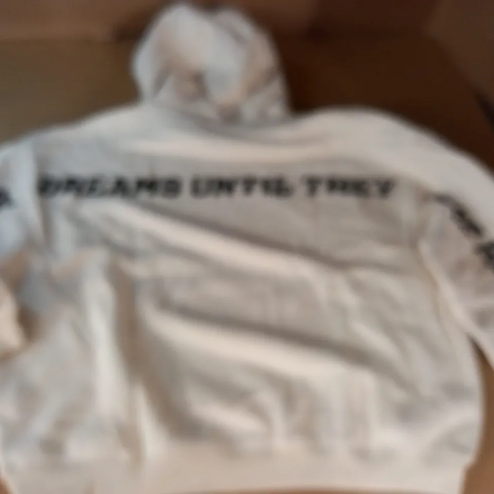 SLA THE LABEL MANIFEST HOODIE IN STONE - L