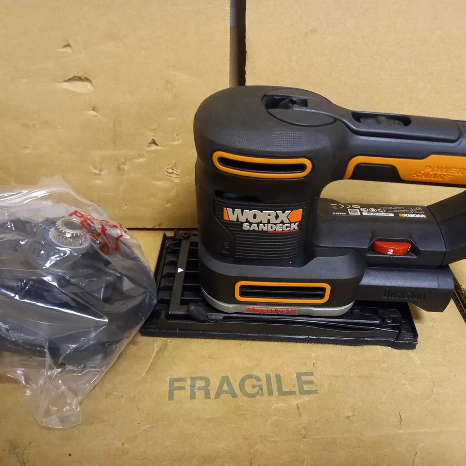 WORKS POWER SHARE SANDECK 5-1 MULTI PURPOSE SANDER 