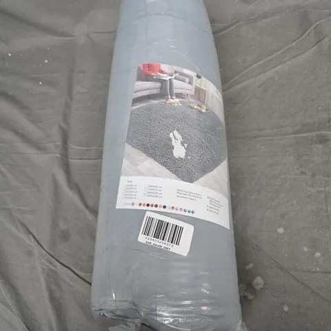 GREY SHAGGY RUG, 200 X 290 CM
