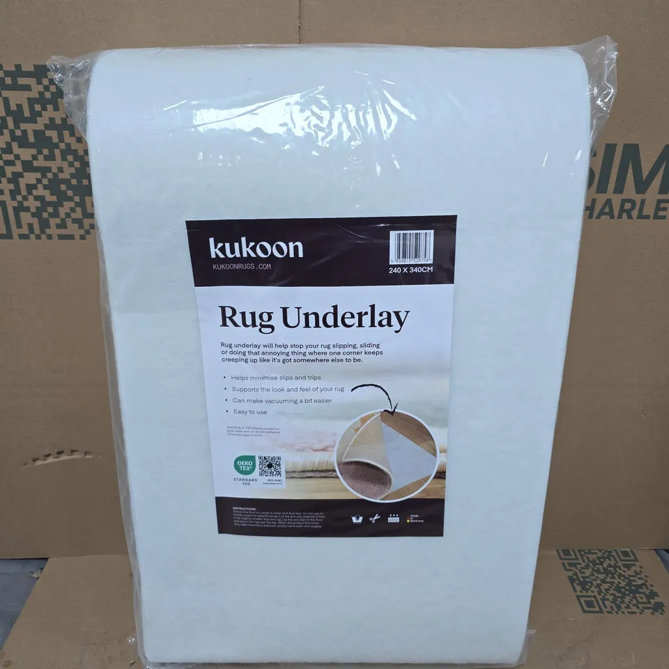 KUKOON RUG UNDERLAY 240 X 340 CM