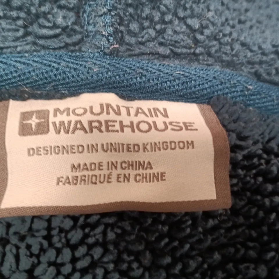 Mountain Warehouse Hoodie – Dark Teal, Zip-Front, Hooded