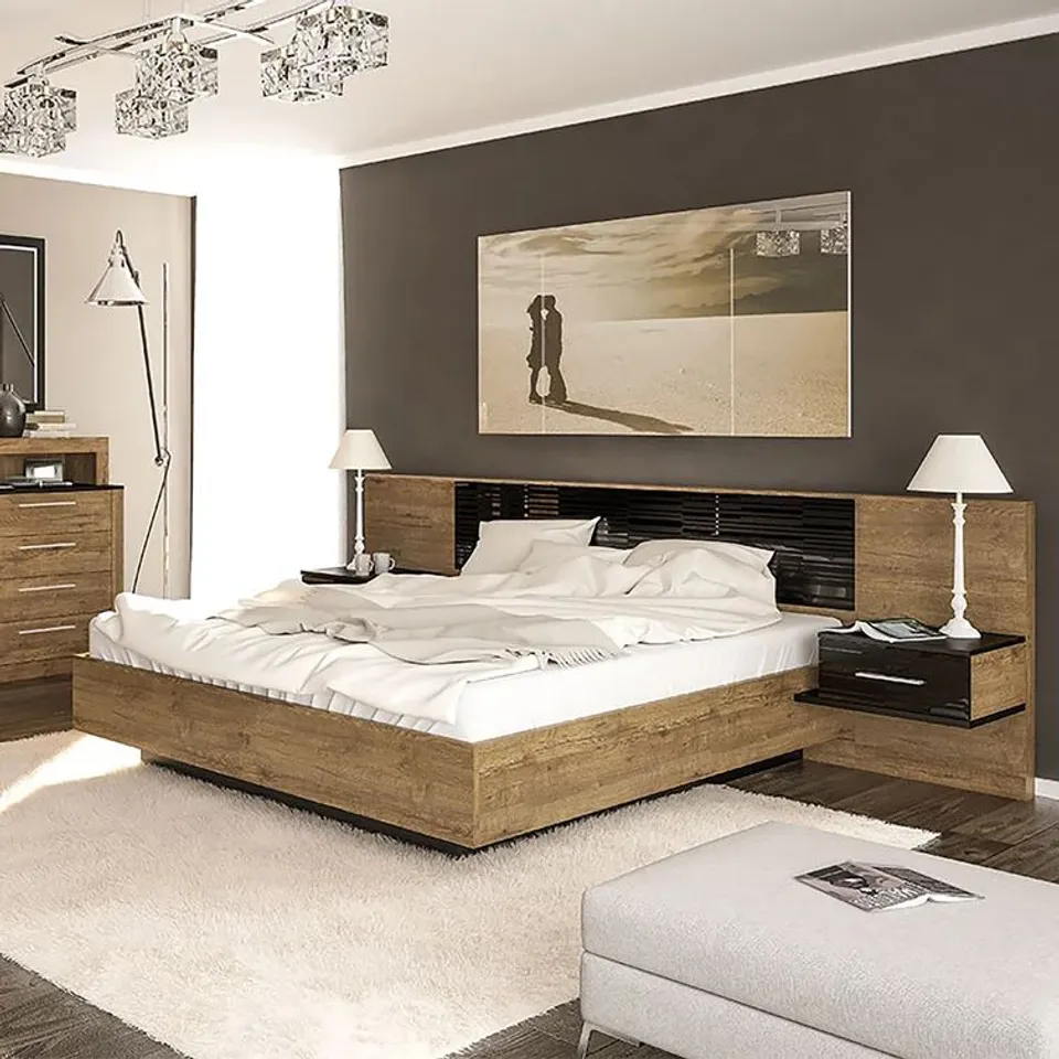 BOXED MAXON BED FRAME - 4 BOXES