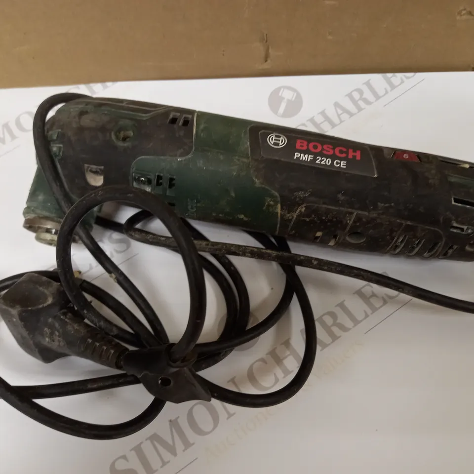 BOSCH PMF 220 CE MULTIFUNCTIONAL TOOL, GREEN - POWER UNIT ONLY