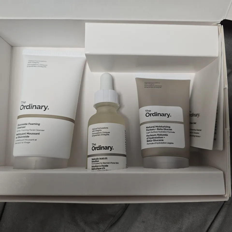 BOXED THE ORDINARY THE CLEAR SET