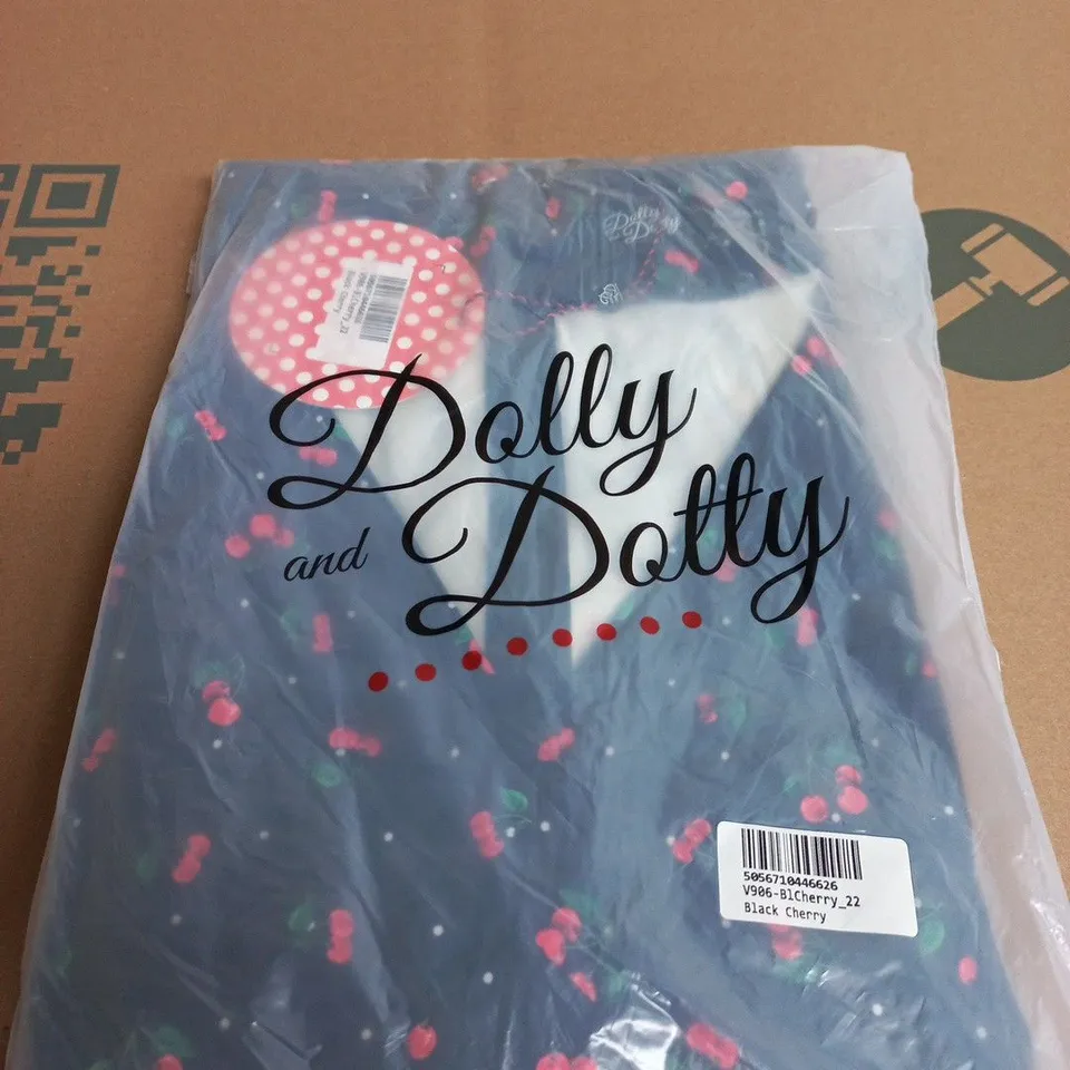 DOLLY AND DOLLY WOMEN'S CLOTHING – BLACK CHERRY PATTERN