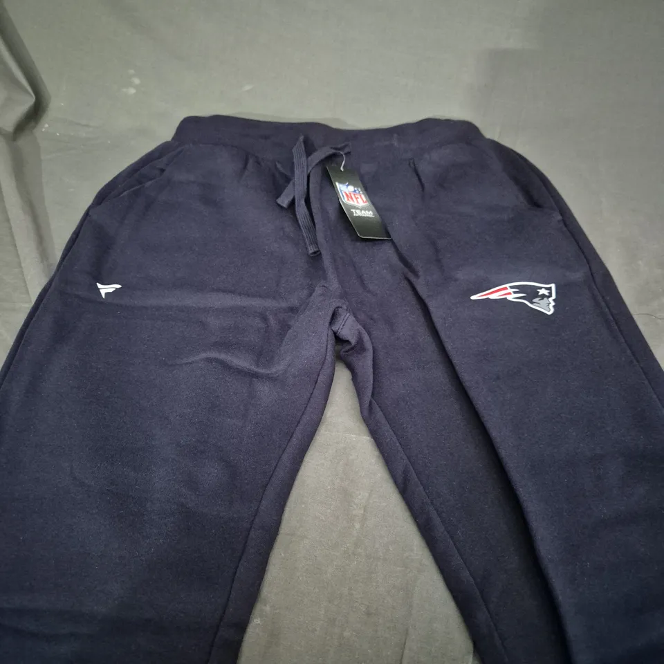 NFL PATRIOTS PRIMARY LOGO JOGGERS - SIZE MEDIUM