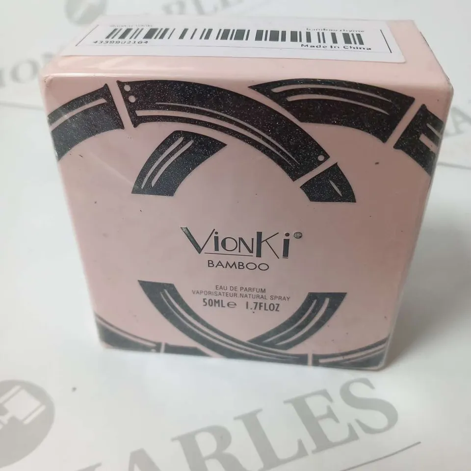 BOXED AND SEALED VIONKI BAMBOO EAU DE PARFUM 50ML