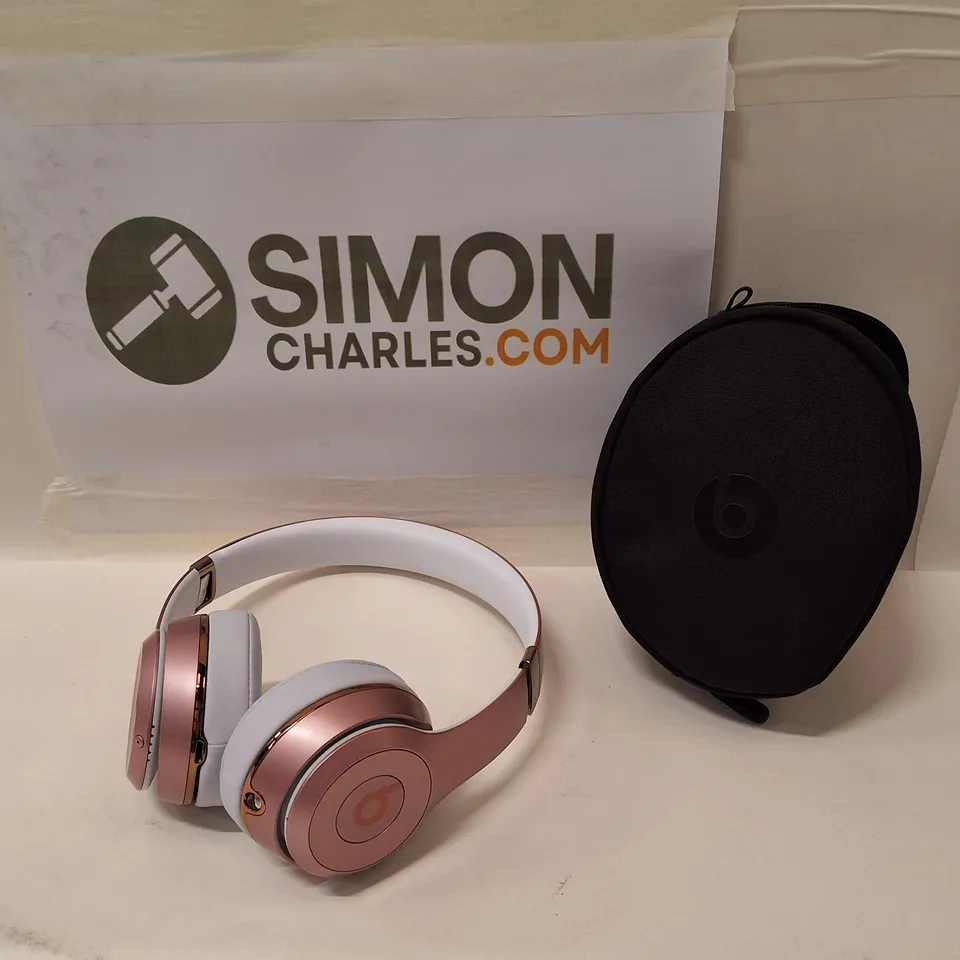 BEATS BY DR. DRE SOLO 3 WIRELESS HEADPHONES - ROSE GOLD