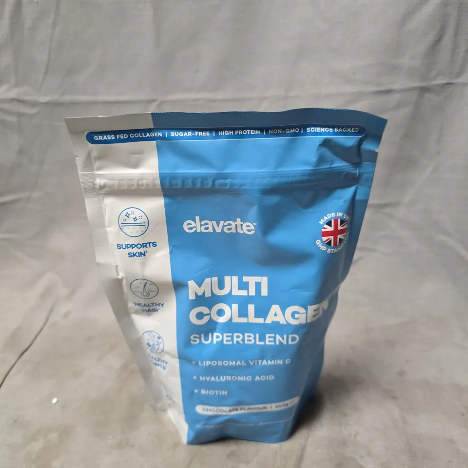 ELAVATE MULTI COLLAGEN SUPERBLEND CHOCOLATE FLAVOUR (240G)