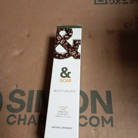 & SOM MOISTURISER – NATURAL SKINCARE