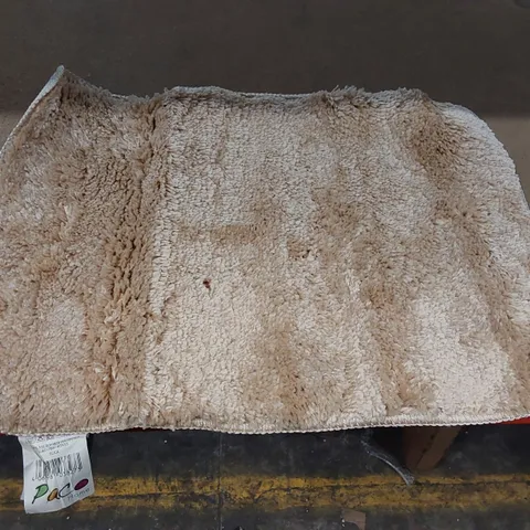 BRAND NEW BAGGED PACO HOME 750 LAGOS BATHMAT IN BEIGE - 40 x 55cm