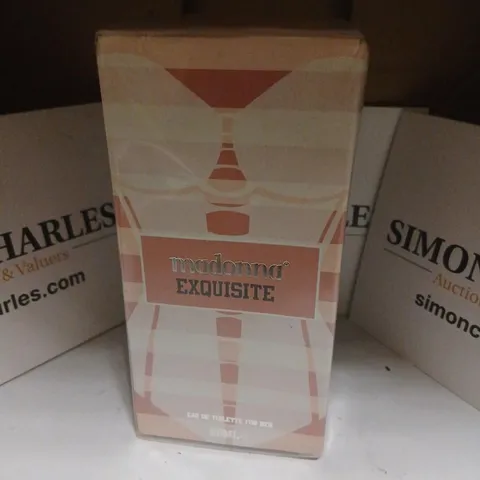 BOXED AND SEALED MADONNA EXQUISTITE EAU DE TOILETTE 50ML 