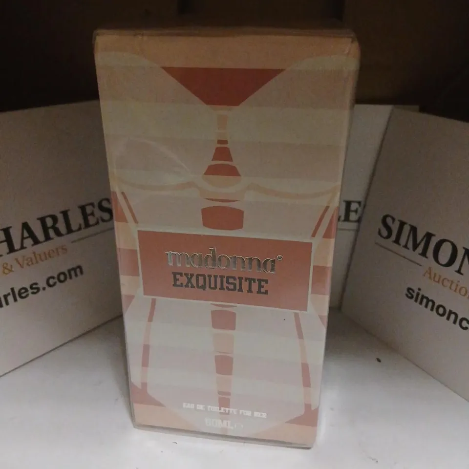 BOXED AND SEALED MADONNA EXQUISTITE EAU DE TOILETTE 50ML 