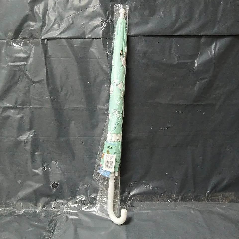 HOLLY & BEAU UNICORN UMBRELLA KIDS IN GREEN