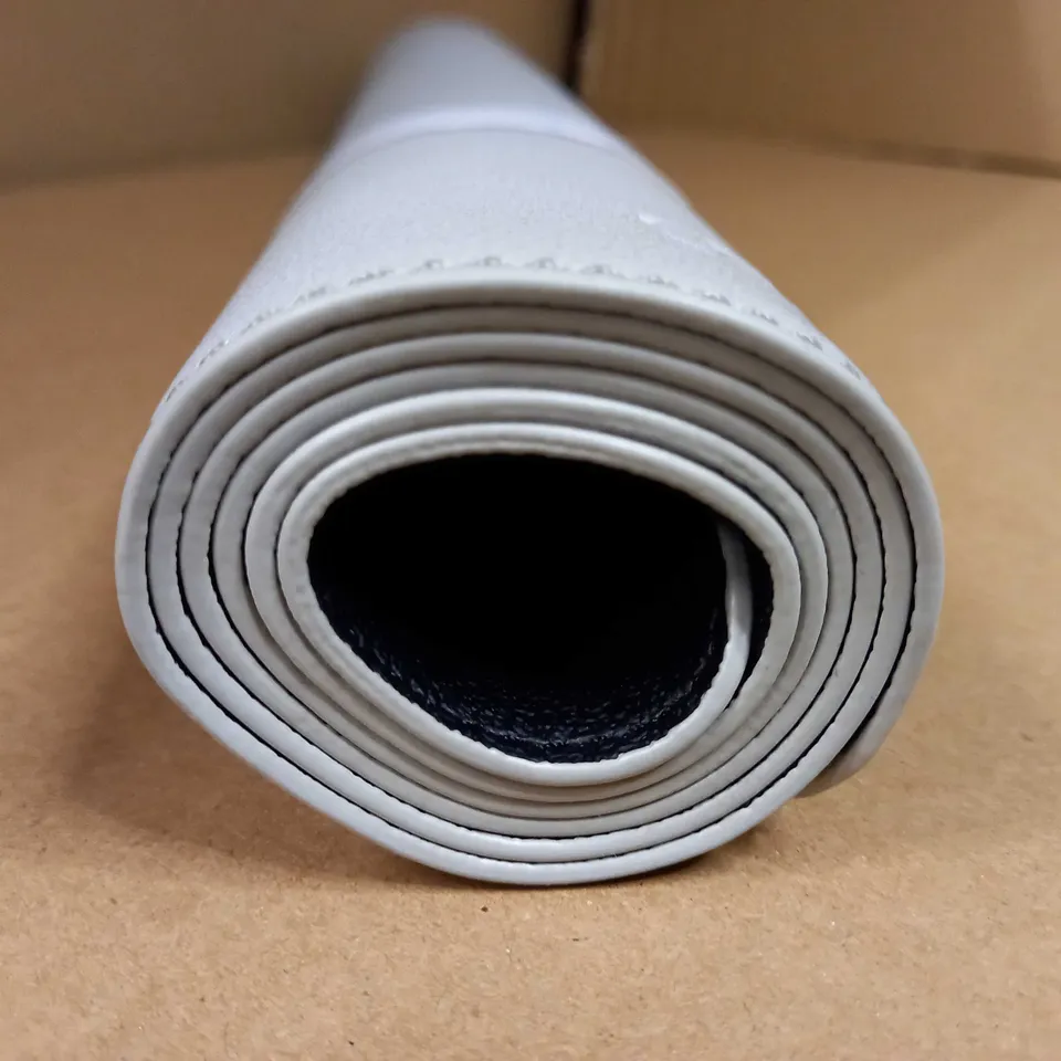 PACKAGED GREY ULX LEATHER STYLE OFFICE MAT