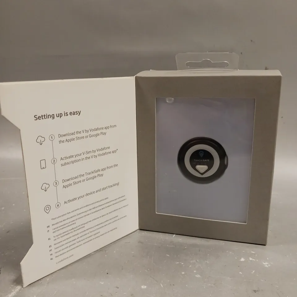 BOXED VODAFONE TRACKISAFE GPS TRACKER 