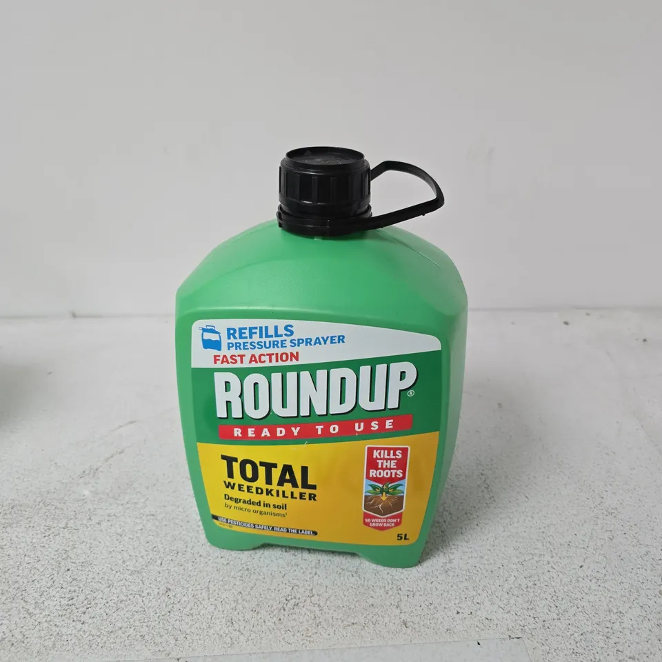 ROUNDUP TOTAL WEEDKILLER 5L READY TO USE – GARDEN & PATIO