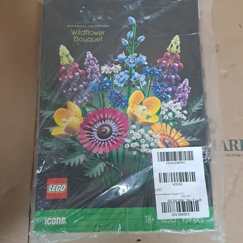 BOXED LEGO WILD FLOWER BOUQUET 10313