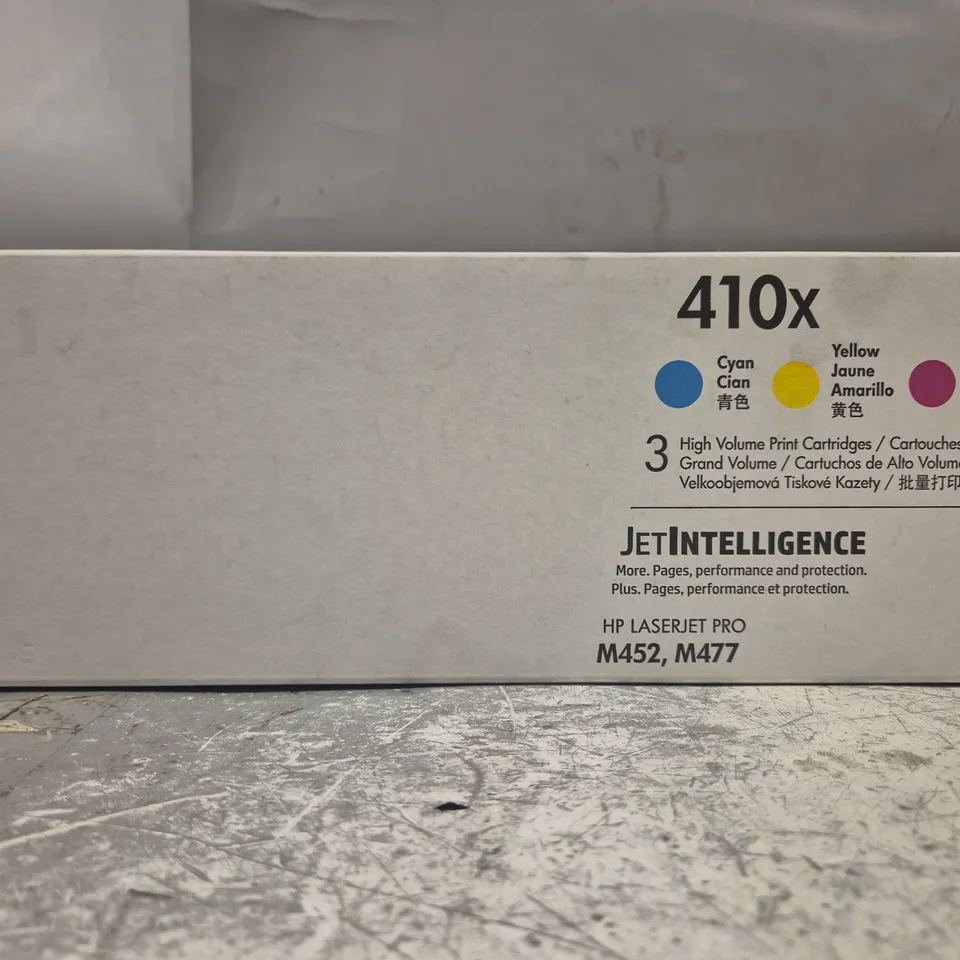 BOX OF APPROXIMATELY 15 ASSORTED PRINTER CARTRIDGES