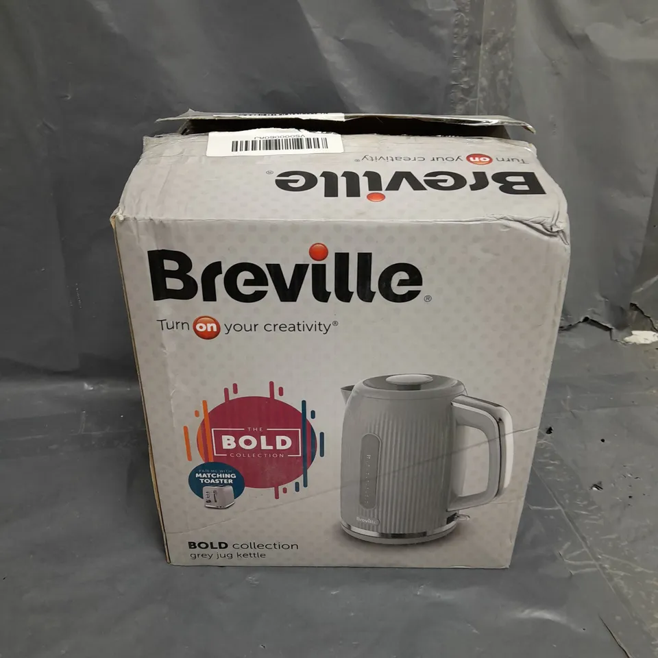 BREVILLE BOLD KETTLE - GREY RRP £34