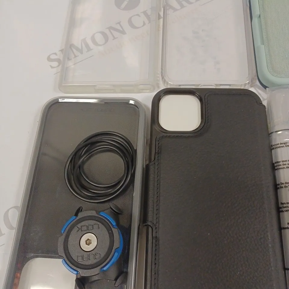 LOT OF 8 ASSORTED MOBILE PHONE CASES
