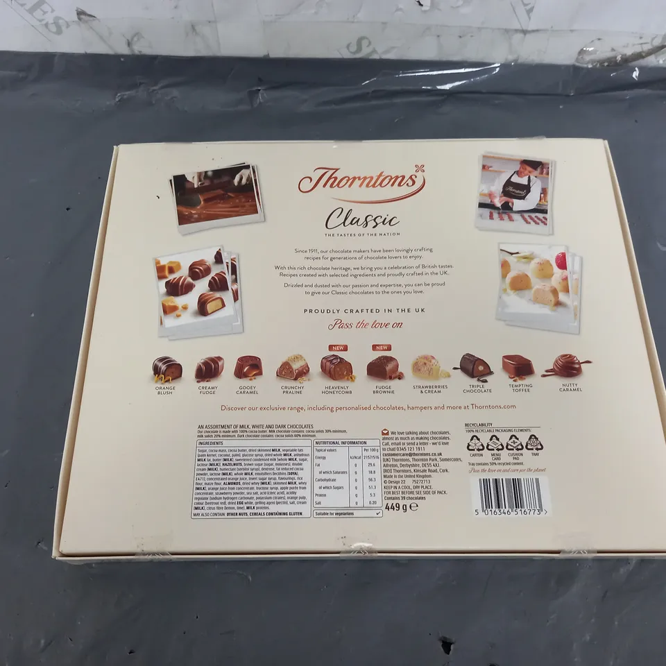 BOXED AND SEALED THORTONS CLASSIC