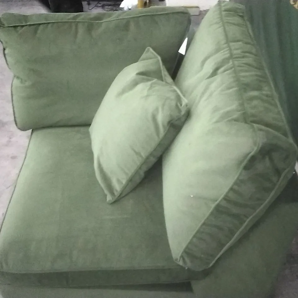 QUALITY BRITISH MADE THE LOUNGE COMPANY ISOBEL CORNER SOFA SECTION WOODLAND MOSS