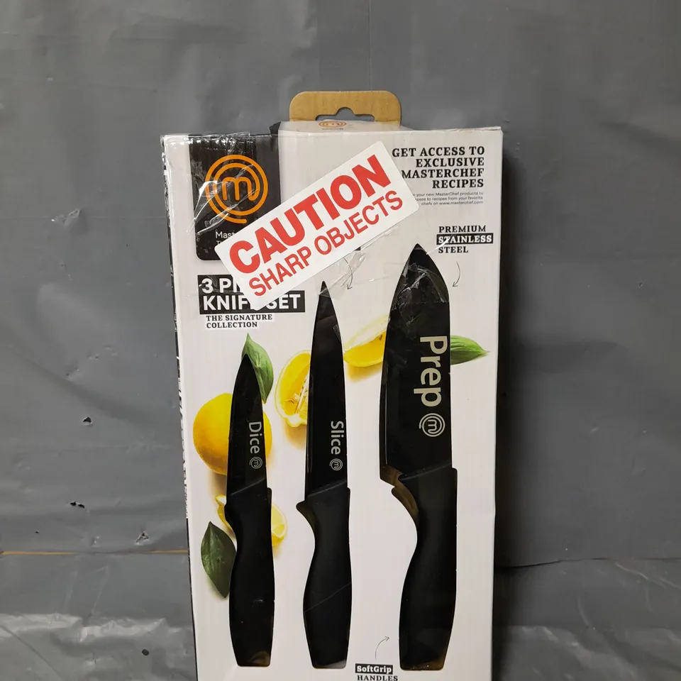 MASTERCHEF 3 PIECE KNIFE SET 