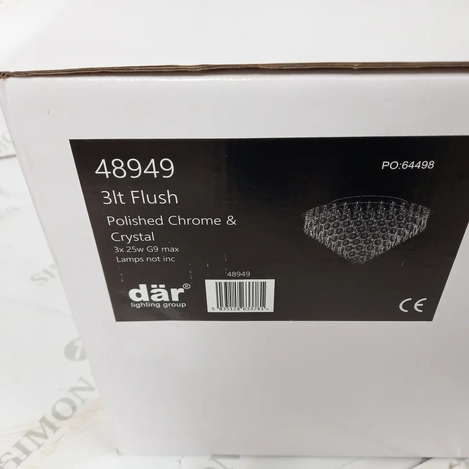 3LT FLUSH POL CHR & CLEAR X2
